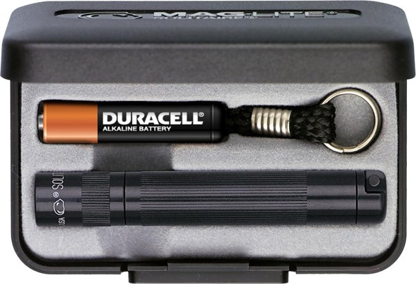 Aluminium Maglite Solitaire flashlight - Black