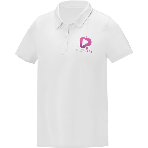 Deimos short sleeve women's cool fit polo - White / S