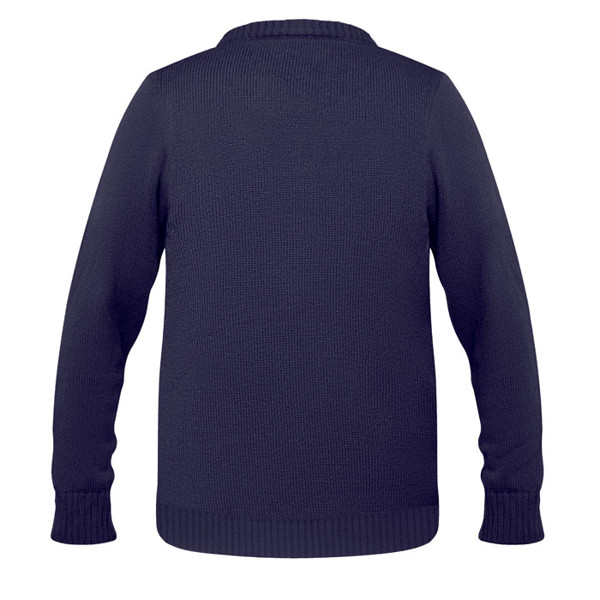 Shimas akrilni božični pulover L/XL - Modra