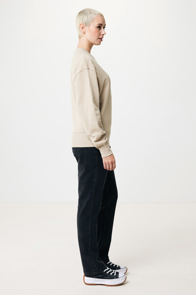 Mikina Iqoniq Kruger relaxed fit z recykl. bavlny - Desert / XXL