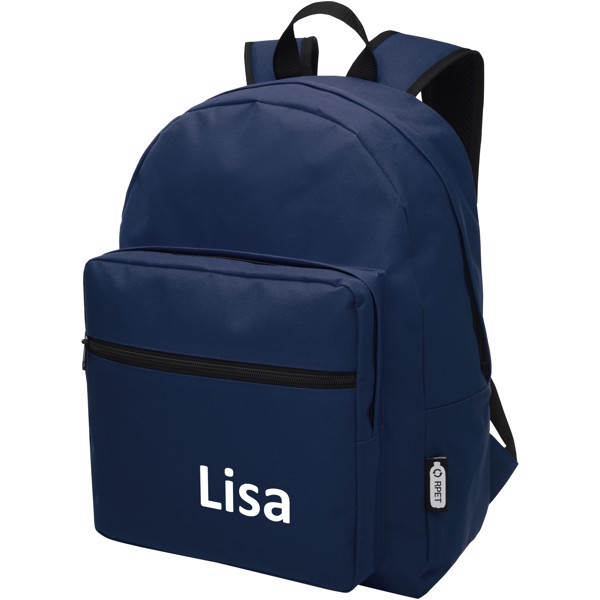 Sac à dos Retrend en RPET 16L - Marine