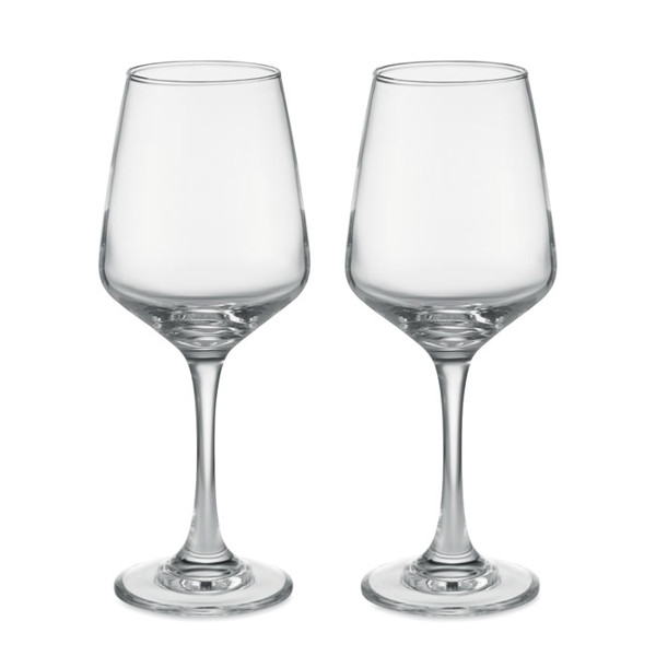 MB - Set of 2 wine glasses Cheers