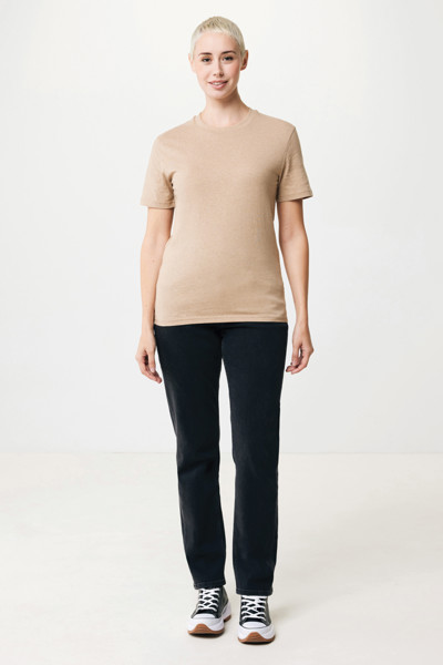 T-shirt en coton recyclé non teinté Iqoniq Manuel - Heather Brown / XXL