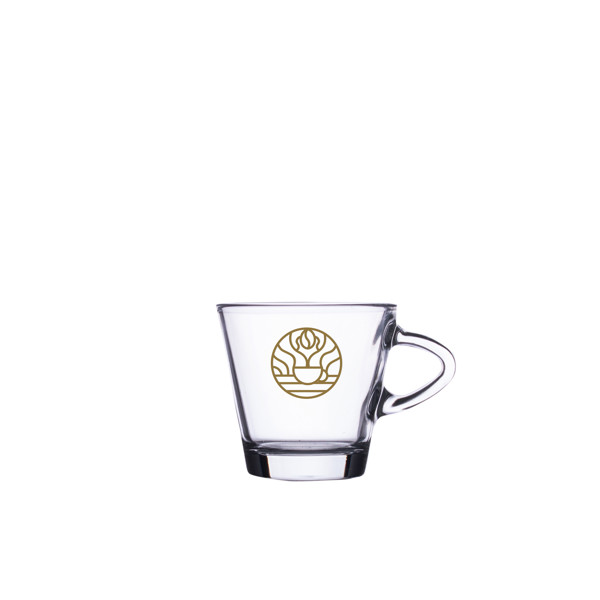 Steklena skodelica za espresso Clara, premer 67 mm