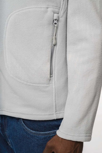 Unisex Eco-Friendly Micro-Polarfleece Jacket - Black / XS