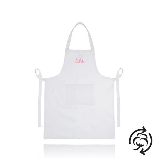 Avental Em Algodão Reciclado 180G/M2 - Preto