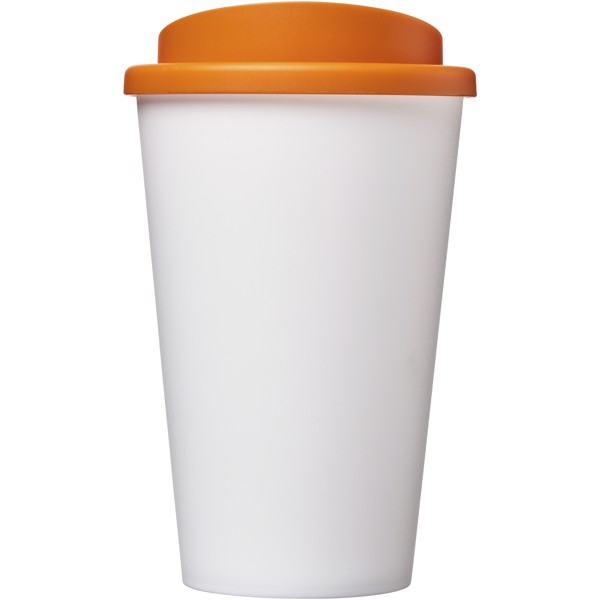 Bicchiere termico da 350 ml Americano® - Arancione / Bianco