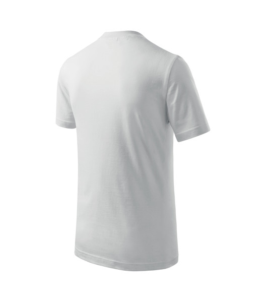 T-Shirt Kids Malfini® Classic - White / 134 cm/8 years