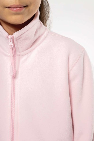 Kids' Full Zip Fleece Jacket - Black / 10/12