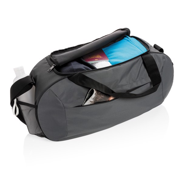 Impact AWARE™ RPET modern sports duffel - Anthracite