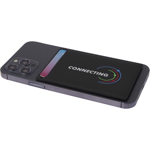 Magclick phone wallet - Solid Black