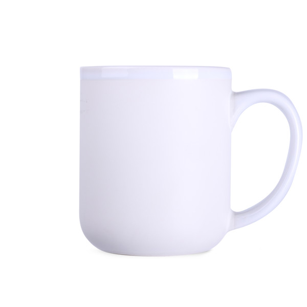 Grand ceramic mug, 110 mm height, 91 mm diameter - White