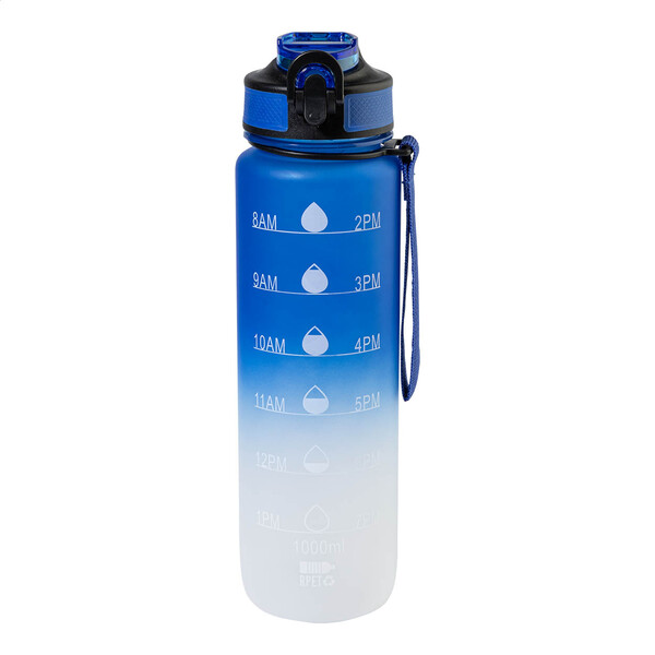 Rpet Motivational Bottle Sipgrade - Blue