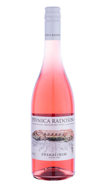 Zweigeltrebe ROSÉ, polosladké ružové víno