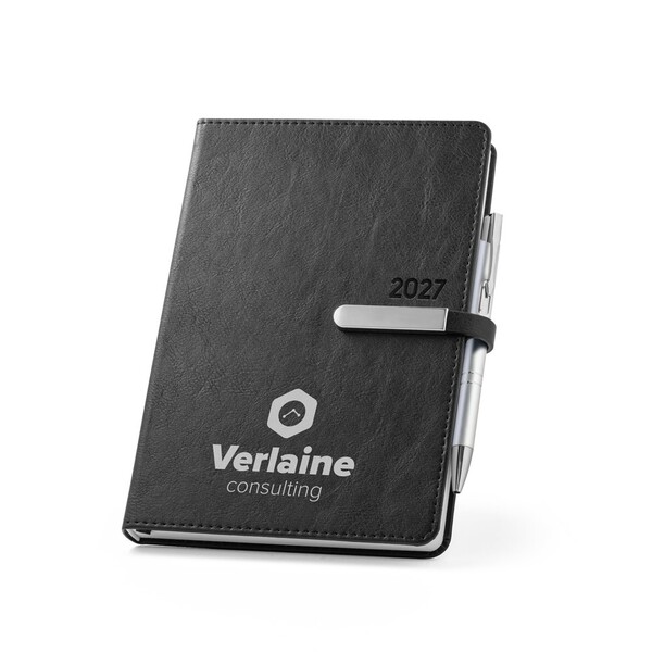 VERLAINE A5. Agenda A5 - Preto