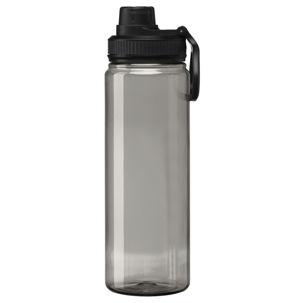 Alaska rPET Carry Handle Sports Bottle - 800 ml - Black / Silkscreen