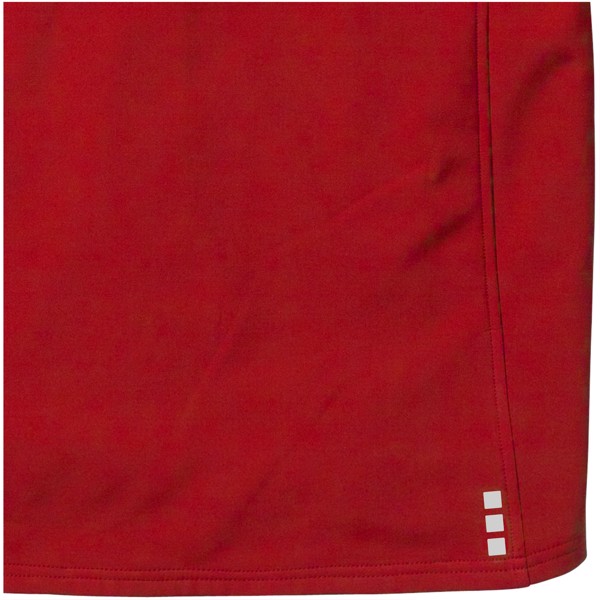 Langley men's softshell jacket - Red / M