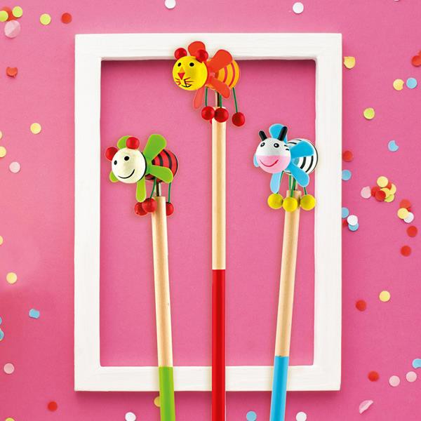 Lápis De Carvão Infantil - Vermelho