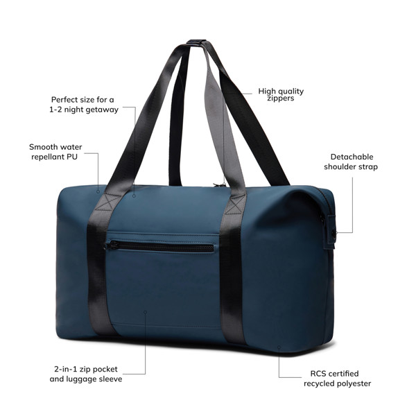 VINGA Sac week-end 24h RCS Baltimore - Bleu Marine