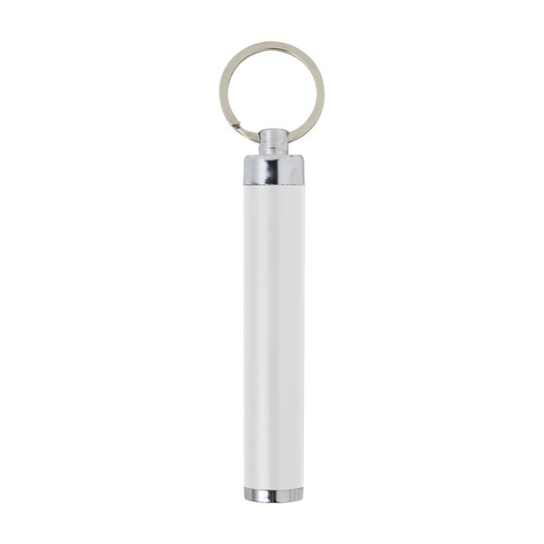 Porte-clés lampe de poche Zola - blanc
