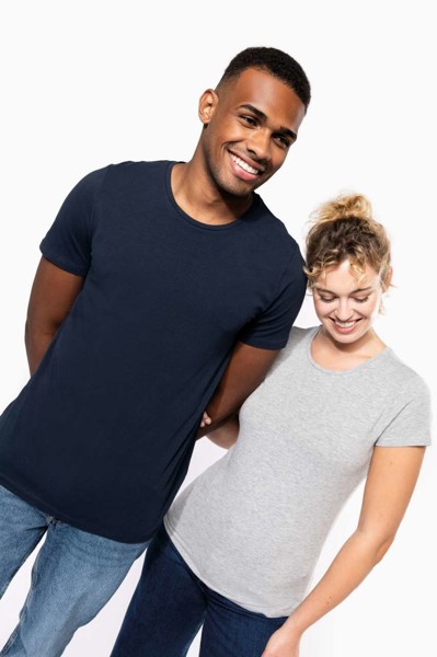 Men's Short-Sleeved Crew Neck T-Shirt - White / L