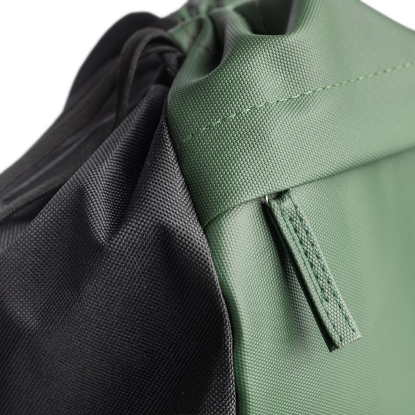 Mochila com cordão em poliéster rPET (600D) Auri - Grey