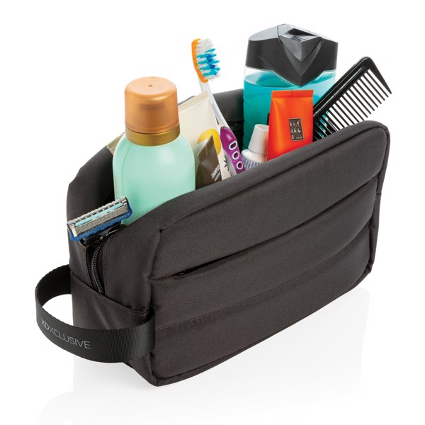 Impact AWARE™ RPET toiletry bag - Black