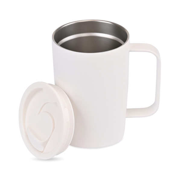 Aviana™ Rowan RCS Recycled Mug 450 ML - White