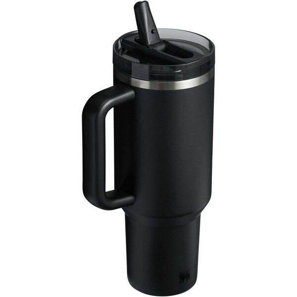 Stanley Quencher® ProTour 1180 ml recycled stainless steel insulated flip straw tumbler - Black