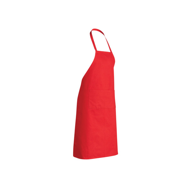 Zástěra Impact ze 180g recyklované bavlny AWARE™ - Červená
