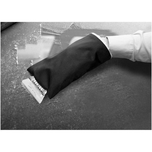 Colt ice scraper with glove - Solid Black