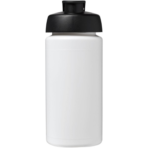 Bouteille de sport Baseline® Plus Grip 500ml - Blanc / Noir
