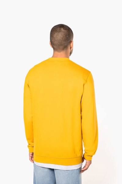 Crew Neck Sweatshirt - White / L