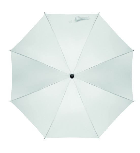 23 inch windproof umbrella Seatle - White