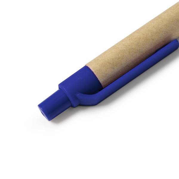 Ballpen Alder - White / BLUE INK