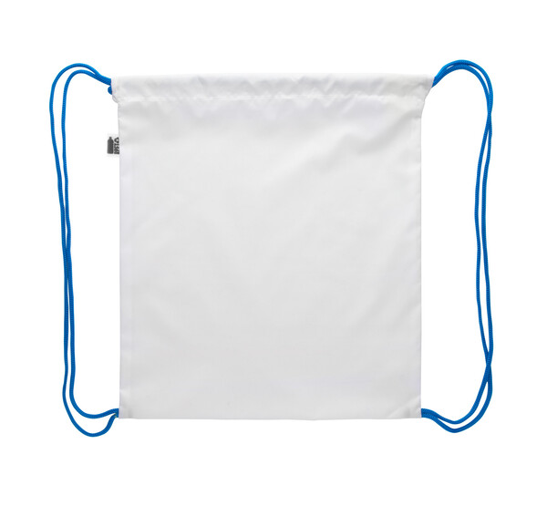 Sac piscine personnalisé pour enfants CreaDraw Kids RPET - Bleu / Blanc