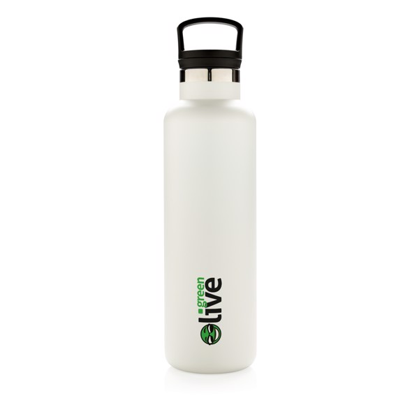 Bouteille isotherme à goulot standard - Blanc Cassé