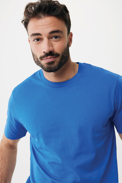 T-shirt léger en coton recyclé Iqoniq Sierra - Bleu Royal / XS