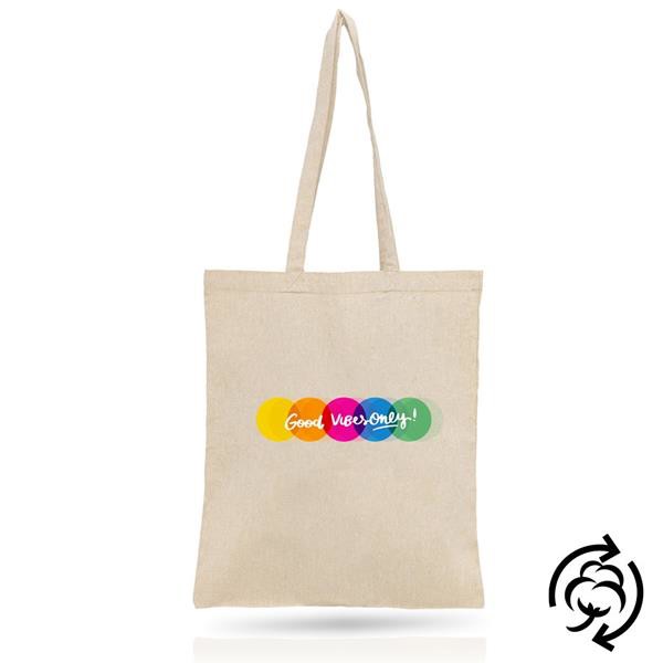 Saco De Algodão Reciclado 140G - Crú