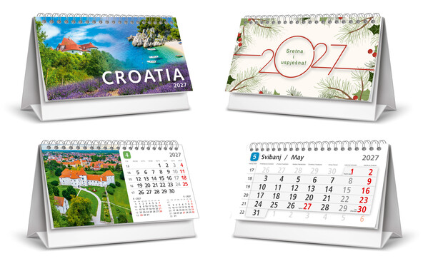 Stolni kalendar – Croatia