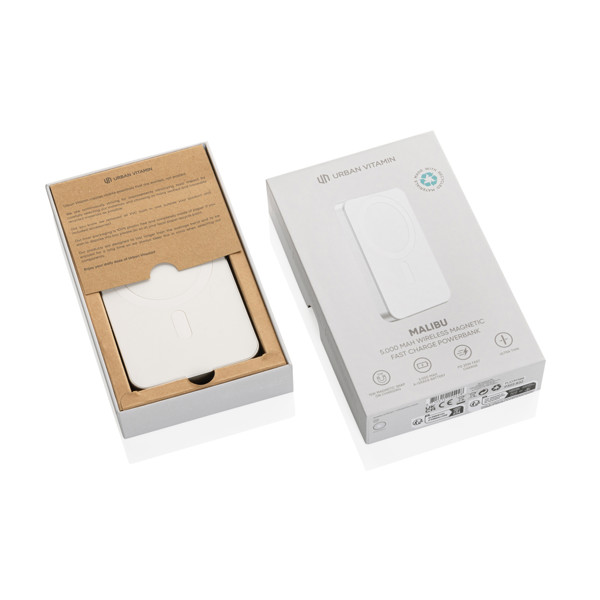 Urban Vitamin Malibu powerbank, 5000 mAh, 15W polnjenja