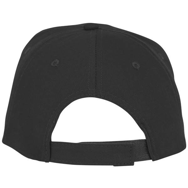 Casquette 5 panneaux Hades - Noir