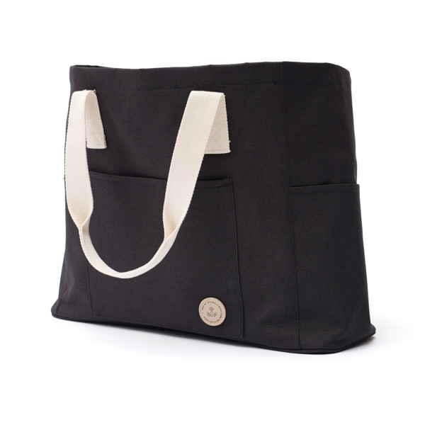 VINGA Sortino beach bag - Black
