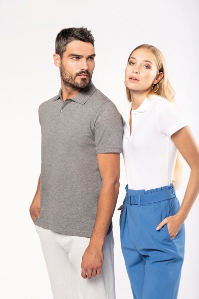 Ženska polo majica Organic 180 Piqué - Bijela / 3XL