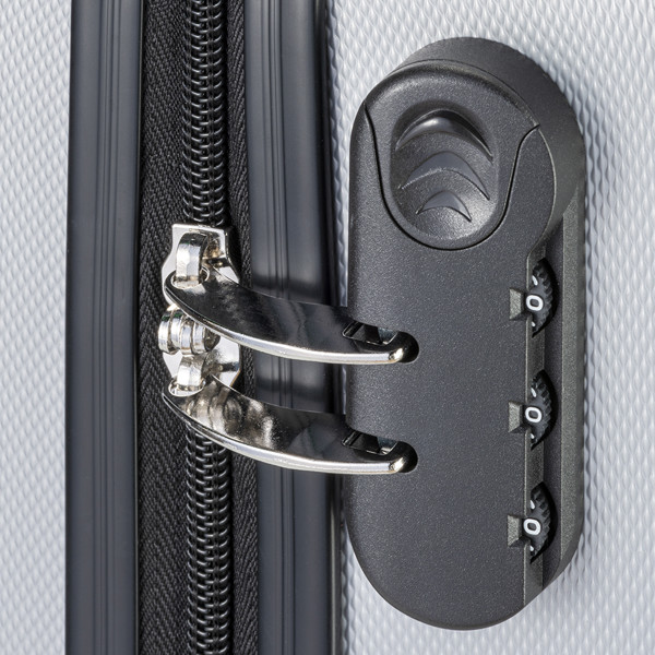 Hard Abs Carry-On-Sized Trolley - Silver