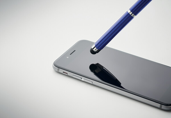 Stylo à bille stylet Florina - Bleu