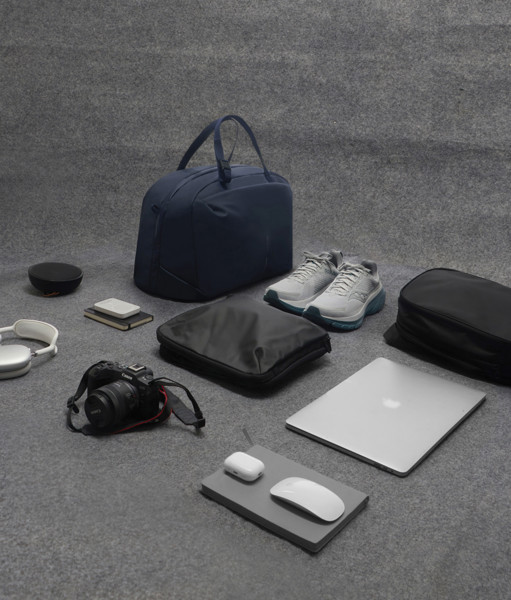 Sac week-end étanche URBAN - Bleu Marine / Gris