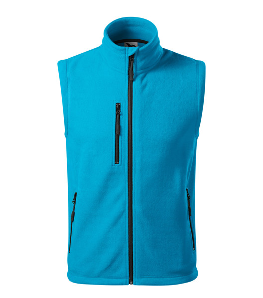 Fleece Vesta Unisex Malfini® Exit - Tyrkysová / L