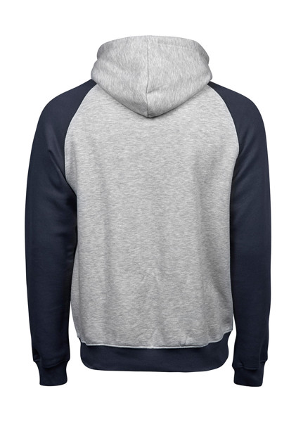 Two-Tone Hooded Sweatshirt - Heather / Dark Grey / 3XL