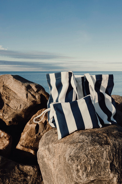 VINGA Sac de plage Lagoa GRS - Bleu Marine